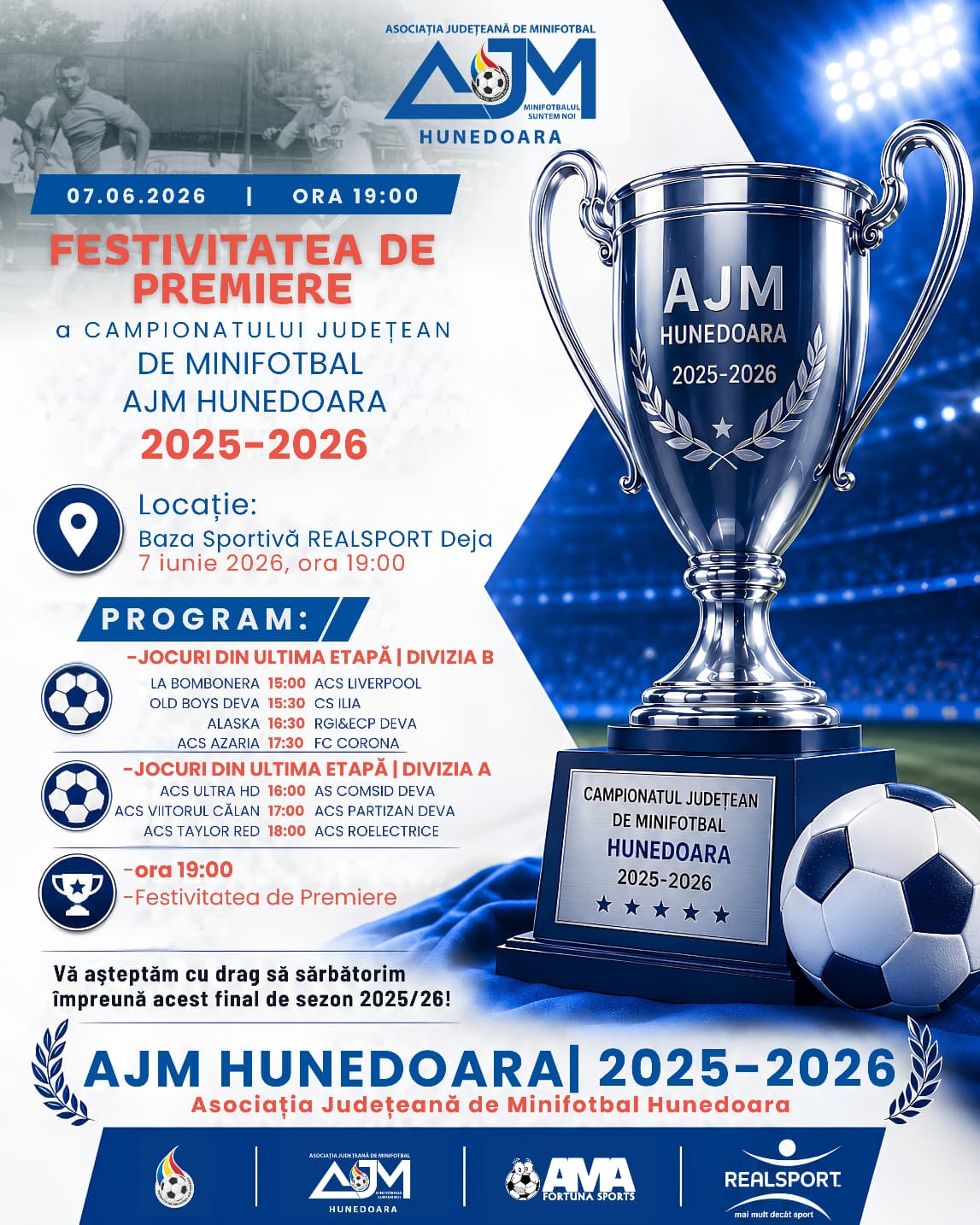 Festivitate de premiere sezon 25/26